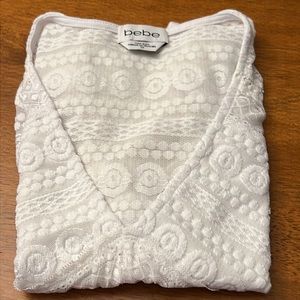 BEBE Bodysuit Size SMALL NWOT